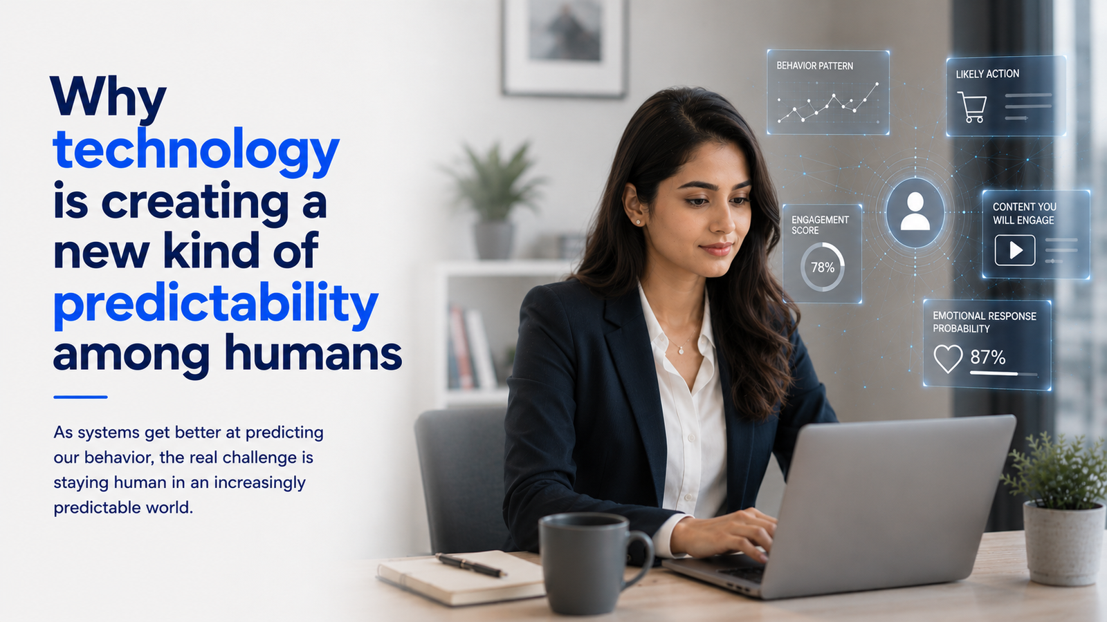 Why technology is creating a new kind of predictability among humans